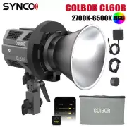 SYNCO COLBOR CL60R RGB 65W LED COB Video Light Full Color Bi-Color 2700K-6500K