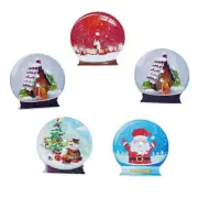 Printed Snowglobes - Shelly's Buttons Christmas - Santa - Craft Scrap Sewing