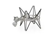 Samson SP04 Spider Shock Mount Stand Holder for Condenser Mic Microphone Silver