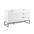 Modern Furniture SVANA Sideboard Buffet 134cm - White