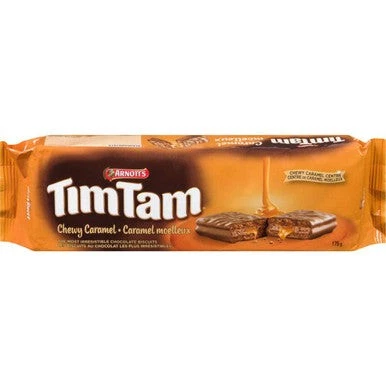 Arnott's Tim Tam Biscuits,175g/6.2oz,Chewy Caramel