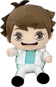 Great Eastern Entertainment Haikyu!! S2- Oikawa Aoba Johsai Jacket Sitting Down Pose Plush 7" H