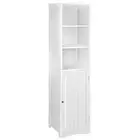 NNEDSZ Bathroom Tallboy Furniture Toilet Storage Cabinet Laundry Cupboard Tall