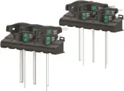 Wera 454/10 HF Set 1 Hex Plus T-Handle Screwdriver Set With Rack SAE 05023451001