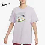 NIKE 耐克 SPORTSWEAR女子印花舒適休閑運動短袖T恤DR9021-530