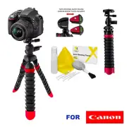 12" PRO FLEXIBLE TRIPOD WITH QUICK RELEASE FOR CANON EOS REBEL T3 T3I T4 T5 T6