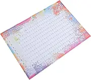 Sewroro 2025 Wall Calendar Large Yearly Planner Whiteboard Aesthetic Desk Calendar for Home Office