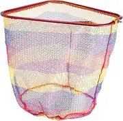 Abaodam 1pc Aluminum Alloy Trapezoid Head Fishing Net Shrimp Net Fish Landing Net Portable No Pole Easy Storage