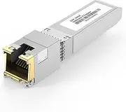 10Gb SFP+ to RJ-45 Module Transceiver 98Ft (30m), 10 Gigabit SFP+ Copper Ethernet CAT6a Transceivers Compatible with 5Gb/ 2.5Gb/ 1.25Gb [1-Pack]