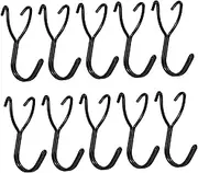HEALEEP 20pcs Pegboard Hooks for Hanging Tools Organizer Hooks for Pegboard Wall for Home and Garage Storage