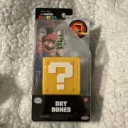 Jakks Pacific Super Mario Bros Movie Dry Bones 1.25 in Mini Figure