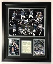 Legends Never Die Legends Never Die NFL Philadelphia Eagles Super Bowl 52 Champions Framed Photo Collage, Collage, 18 x 22-Inch 20390U, Team Color, 18 x 22