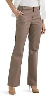 [Lee] Women's Wrinkle Free Mid Rise Bootcut Pant