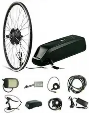 TDR PAS and Throttle 250W Rear Hub Ebike Conversion Kit 10Ah Battery for 26 Inch Wheel, Waterproof System, KT LCD5 Display