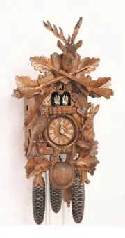Cuckoo Clock Hunting clock SC 8TMT 285G/7 NEW