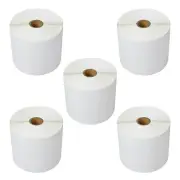 5Roll 4"X6" Shipping Postage Label 500 P/R for Zebra LP 2443 2844 Eltron ZP450