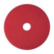 Floor Buffing Pad, 20", 5/BX, Red