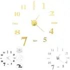 3D Wall Clock Analog Decorative Clock Modern Design XXL Multi Colours vidaXL
