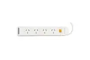 Italplast Powerboard with Master Switch - 4 Outlet