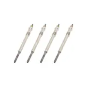 4 x Bosch Glow Plugs for Jaguar Xtype 2.2D X400 2.2L BG I4 16V 2007-2010