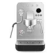 Smeg Minipro Espresso Manual Coffee Machine (Matte Black)