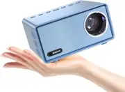 Projector with 5G WiFi and Bluetooth, REPABOW 1080P Full HD Portable Mini