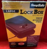 SnapSafe 75200C Lock Box- Key Lock - TSA Approved.