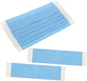 8pcs Wig Patch Double Sided Adhesive Tape Double Sided Tape 2 Sided Tape Double Side Tape Waterproof Tape Thermal Pad Hair Extension Tape Wig Tape Double Sided Tape in Pu Sky-Blue