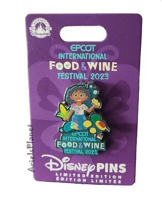 2023 Disney Parks Epcot Festival Food & Wine Encanto Mirabel Pin Limited Release