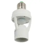 Socket E27 Converter 110-240V Lamp Base with Motion Sensor Bulb Switch