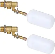 Barbuly 2PCS for Pond Float Valve Shutoff Auto Fill for Livestock Tanks, Aquariums Water Float Valve