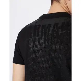 現貨 XL  A/X 潮T 黑色 雙面LOGO印花短袖T恤 低調時尚短T Armani Exchange 大尺碼