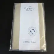 Legends Hotel Supima Sateen Standard Size Pillowcase Set - ALABASTER 2 PIECE