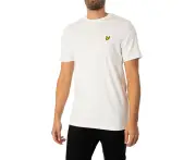 Lyle & Scott Men's Plain T-Shirt - White