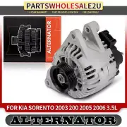 New Alternator for Kia Sorento 2003-2006 V6 3.5L 120A 12 Volt Clockwise 5-Groove (for: Kia)