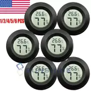Meter Gauge Humidity Temperature Mini Thermometer Hygrometer LCD Celsius Digital