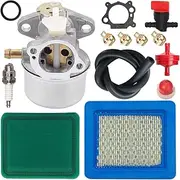 [ZAMDOE] 499059 Carburetor Air Filter for Briggs & Stratton 799869 497586 792253 122T02 122K02 122M02 5hp 6hp 6.5hp 6.7hp Lawn Mower Engines for Troy Bilt Pressure Washer Generator