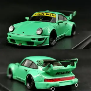 Liberty Walk 1/64 模型車 RWB Porsche 保時捷 993 IP640011J 綠色