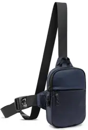 Mini Sling Bag for Men Women, Crossbody Waterproof Trendy Shoulder Nave Blue