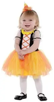 Infant Sized Candy Corn Treat Costume 0-24 Months - NWT