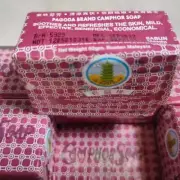 Camphor Natural Soap Thai Traditional Deodorant Herbal Ginger Soap Anti Bacteria