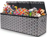 Large Box Toy For Boys Storage Chest Collapsible Sturdy Bins With Lids Kids