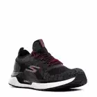 SKECHERS GO RUN STEADY SWIFT SNEAKER TRAINERS WOMEN SHOES BLACK/PINK SIZE 10 NEW