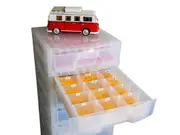 Scrapbook Drawers Hobby Tray (15 section) by Really Useful Boxes