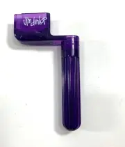 Dunlop Guitar String Winder Easy To Wind Strings Pulls Bridge Pins Gel Purple