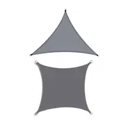 Waterproof Outdoor Shade Sail Garden Sun Canopy UV Protection Patio Awning Cloth