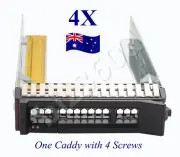 4PCS 2.5IN SAS Tray Caddy for Lenovo ThinkSystem SR650 SR550 SR630 SM17A06246 AU
