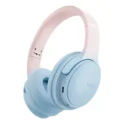 Picun Queen Headset bluetooth V5.3 Headphone 40h Long Battery Life Low Latency Smart Touch HD Calls Over-ear Headset Gif