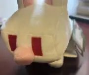 Minecraft Plush White Rabbit Character Plush Stuffed Animal Soft Mattel Mojang