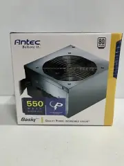 ANTEC BP550 PLUS 550W PC 80 PLUS POWER SUPPLY ATX12V BRAND NEW SEALED (Z1)